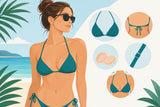 How to Prevent Bikini Top Slipping All Day